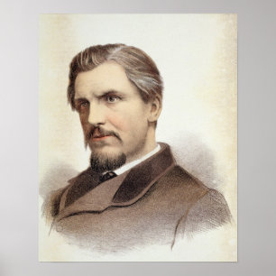 Portrait of Captain James Augustus Grant (1827-87) Poster