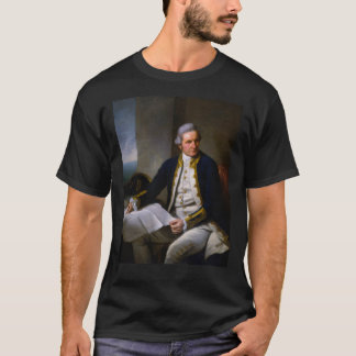 Portrait of Captain James Cook by Sir Nathaniel Da T-Shirt