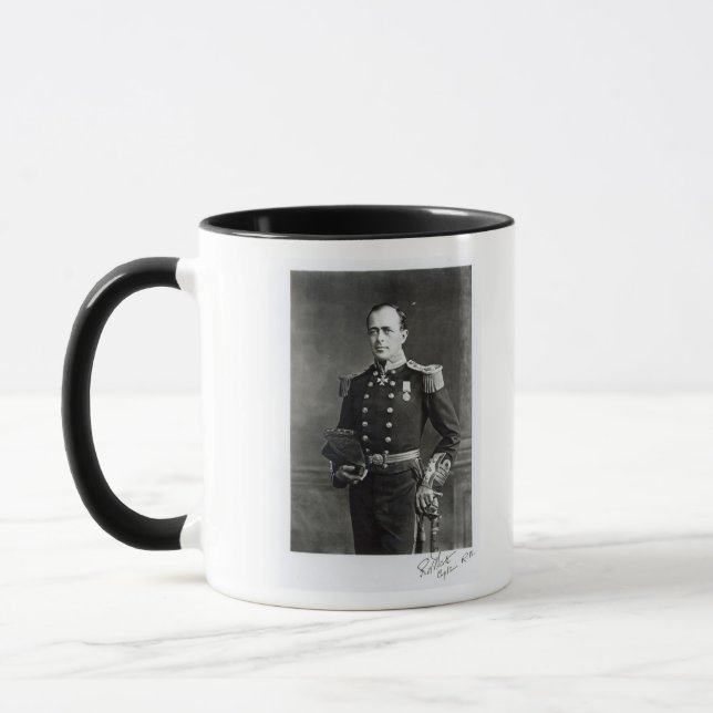 Portrait of Captain Robert Falcon Scott Mug (Left)