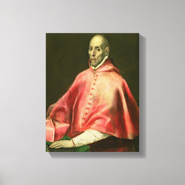 Portrait of Cardinal Juan de Tavera Canvas Print (Front)