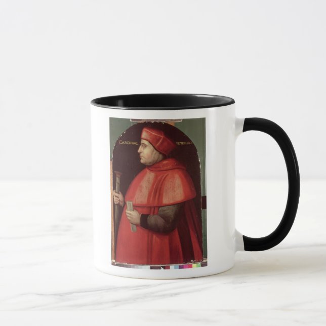 Portrait of Cardinal Thomas Wolsey Mug (Right)