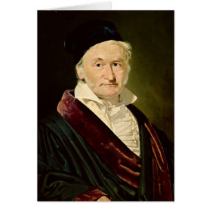 Portrait of Carl Friedrich Gauss, 1840