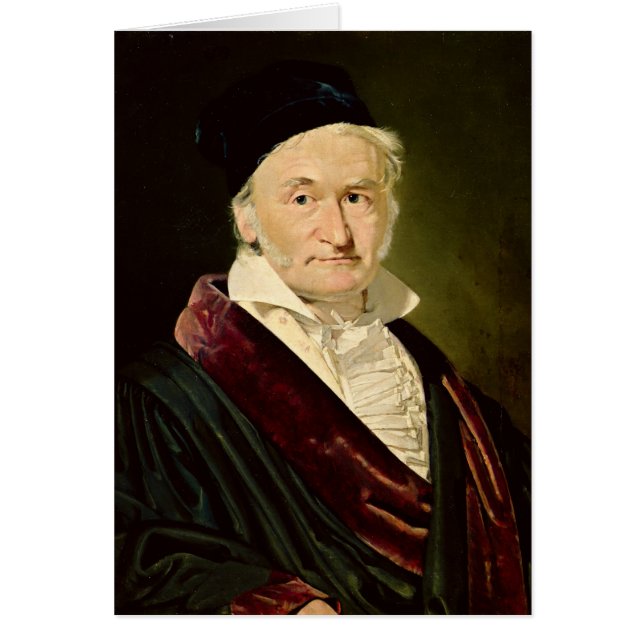 Portrait of Carl Friedrich Gauss, 1840 (Front)
