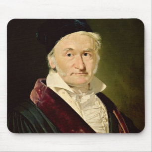 Portrait of Carl Friedrich Gauss, 1840 Mouse Mat