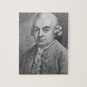 Portrait of Carl Philipp Emanuel Bach (1714-88) (e Jigsaw Puzzle
