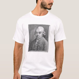 Portrait of Carl Philipp Emanuel Bach (1714-88) (e T-Shirt