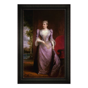Portrait of Caroline Scott Harrison Photo Print