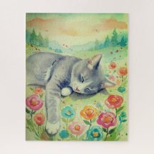 Portrait of Cat Puzzle