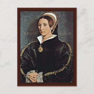 Portrait Of Catarina Howard 5Th Wife Of King Henry Postcard