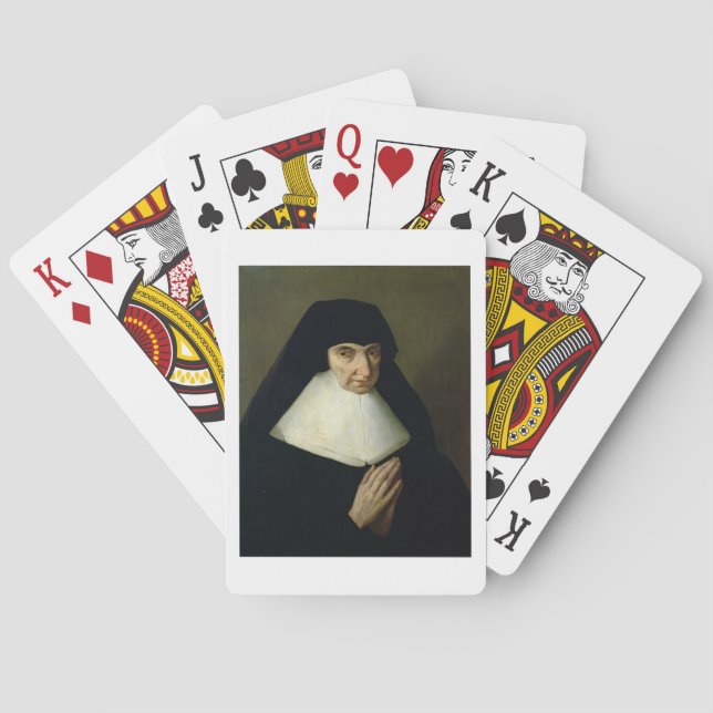 Portrait of Catherine de Montholon, founder of the Playing Cards (Back)