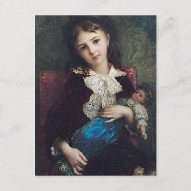 Portrait of Catherine du Bouchage, 1879 Postcard (Front)