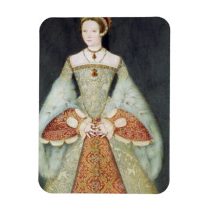 Portrait of Catherine Parr (1512-48), 1545 (colour Magnet