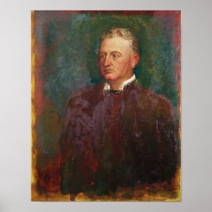 Portrait of Cecil John Rhodes  1898 Poster