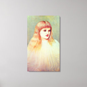 Portrait of Cecily Horner, 1895 Canvas Print
