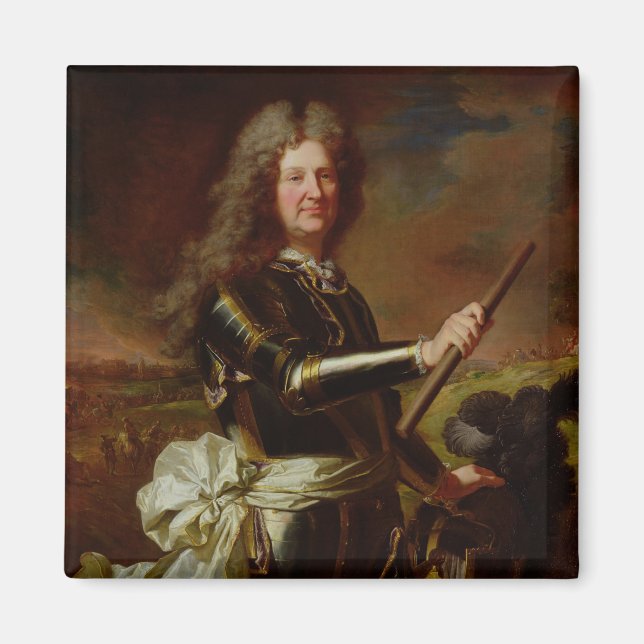 Portrait of Charles-Auguste de Matignon Magnet (Front)