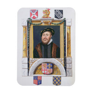 Portrait of Charles Brandon (1488-1545) Duke of Su Magnet