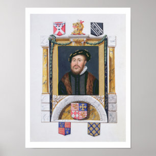 Portrait of Charles Brandon (1488-1545) Duke of Su Poster