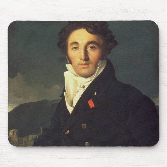 Portrait of Charles Cordier  1811 Mouse Mat (Front)
