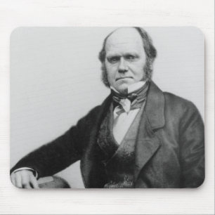 Portrait of Charles Darwin, 1854 Mouse Mat