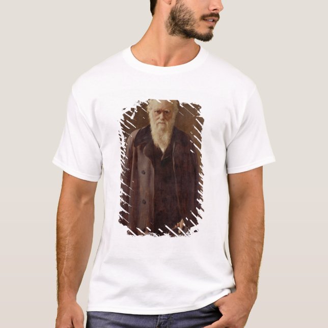 Portrait of Charles Darwin  1883 T-Shirt (Front)