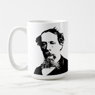 Portrait of Charles Dickens Coffee Mug