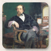 Portrait of Charles Dickens (oil on canvas)