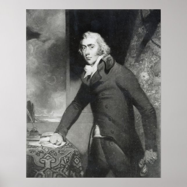Portrait of Charles Gray, Earl Gray Poster (Front)