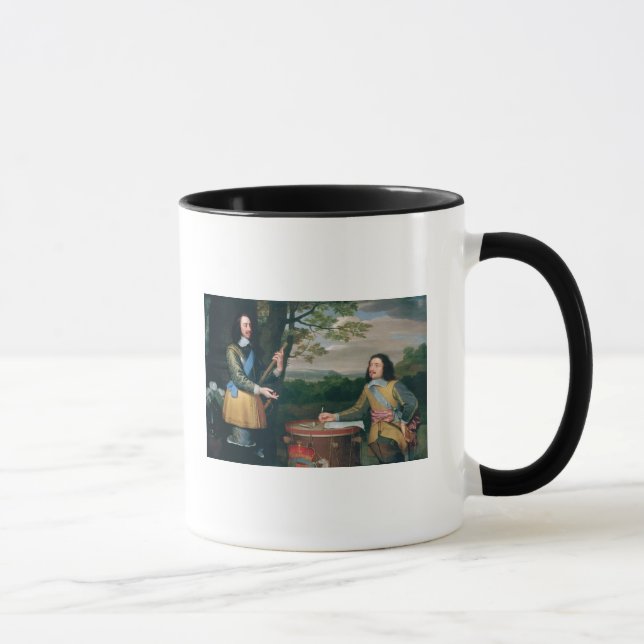 Portrait of Charles I  and Sir Edward Walker Mug (Right)