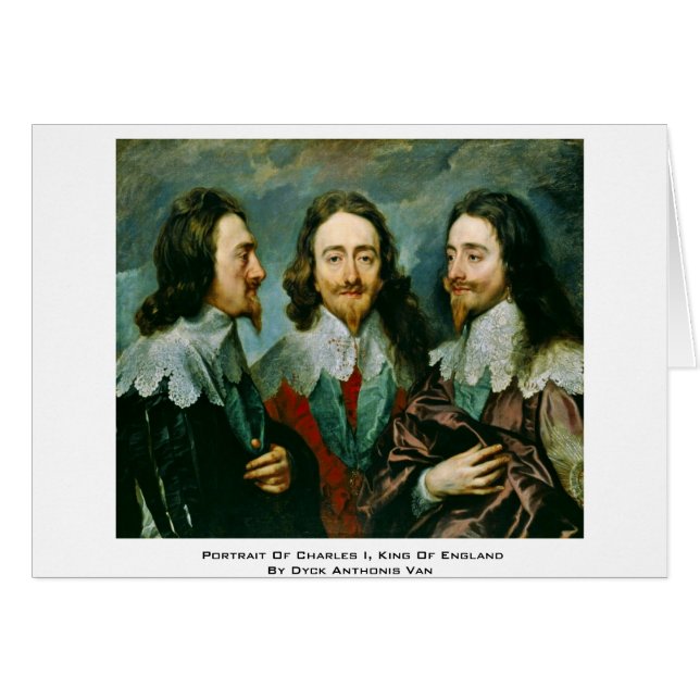 Portrait Of Charles I, King Of England (Front Horizontal)
