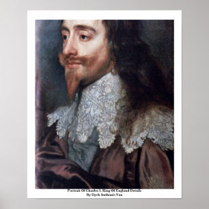 Portrait Of Charles I, King Of England Details Poster