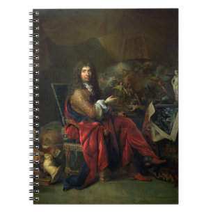 Portrait of Charles Le Brun (1619-90) 1686 (oil on Notebook