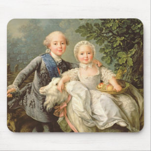 Portrait of Charles Philippe of France (1757-1836) Mouse Mat