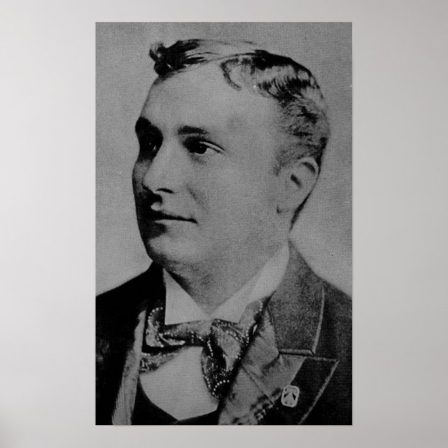 Portrait of Charles Spencer Chaplin, Sr Poster (Front)