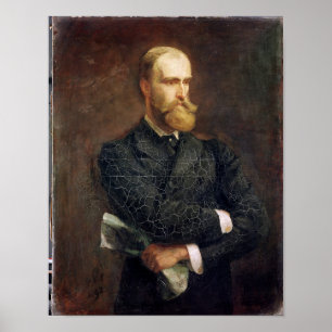 Portrait of Charles Stewart Parnell  1892 Poster
