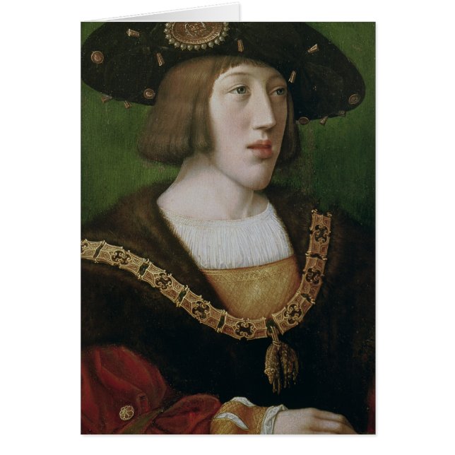 Portrait of Charles V  1516 (Front)