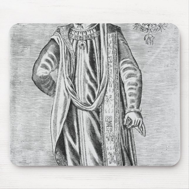 Portrait of Charles V , Holy Roman Emperor Mouse Mat (Front)