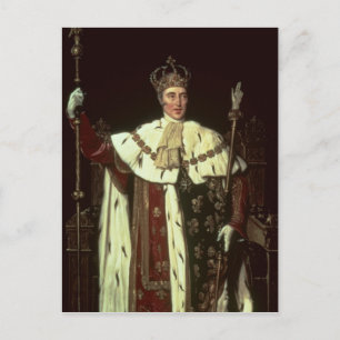 Portrait of Charles X of France, 1829 Postcard
