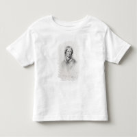 Portrait of Charlotte Bronte, engraved by Walker a