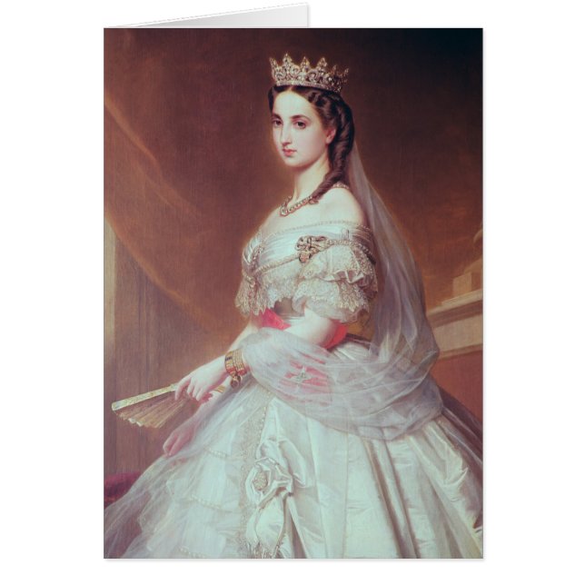 Portrait of Charlotte of Saxe-Cobourg-Gotha (Front)
