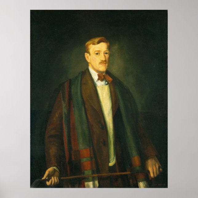 Portrait of Chester Dale by George Bellows (1922) Poster (Front)