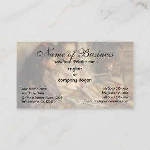 Portrait of Children of Caillebotte, Pierre Renoir Business Card