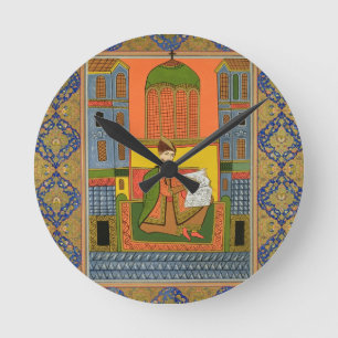 Portrait of Chota Rustaveli (c.1172-c.1216) after Round Clock