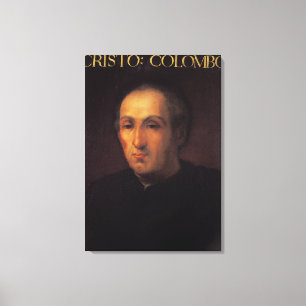 Portrait of Christopher Columbus Canvas Print