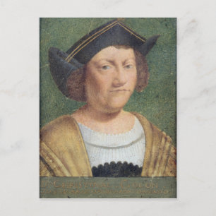 Portrait of Christopher Columbus Postcard