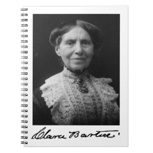 Portrait of Clara Barton Notebook