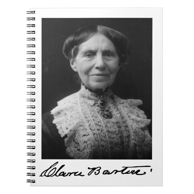Portrait of Clara Barton Notebook (Front)