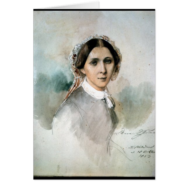 Portrait of Clara Schumann  1853 (Front)