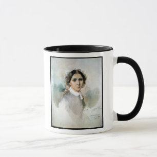 Portrait of Clara Schumann 1853 Mug