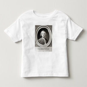 Portrait of Claude Adrien Helvetius french Toddler T-Shirt