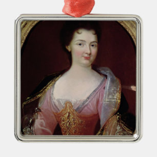 Portrait of Claudine Alexandrine Guerin Metal Tree Decoration